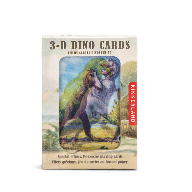 Dinosaur 3D Playing Cards