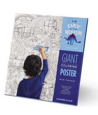 Dinosaur Coloring Poster