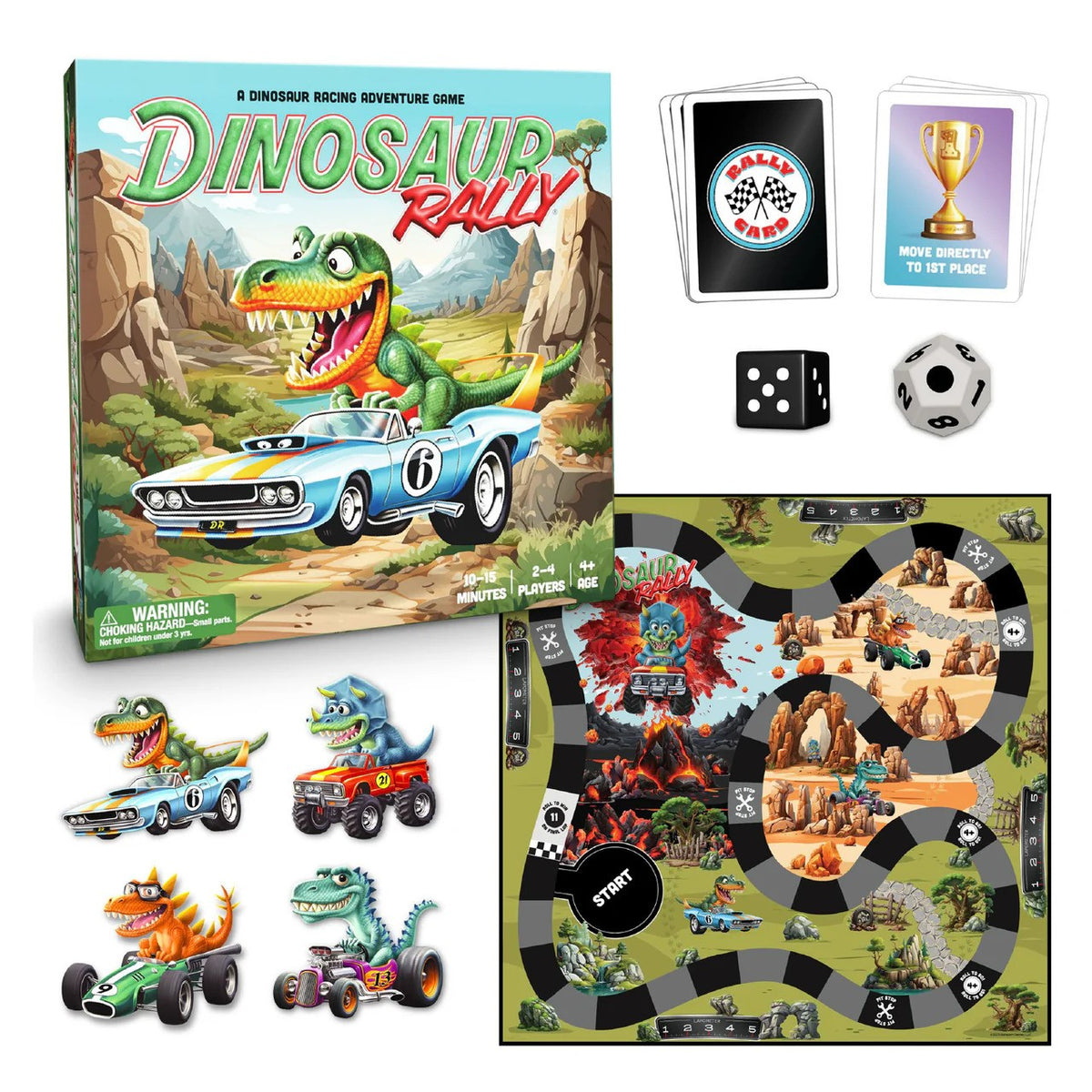 Dinosaur Rally Game