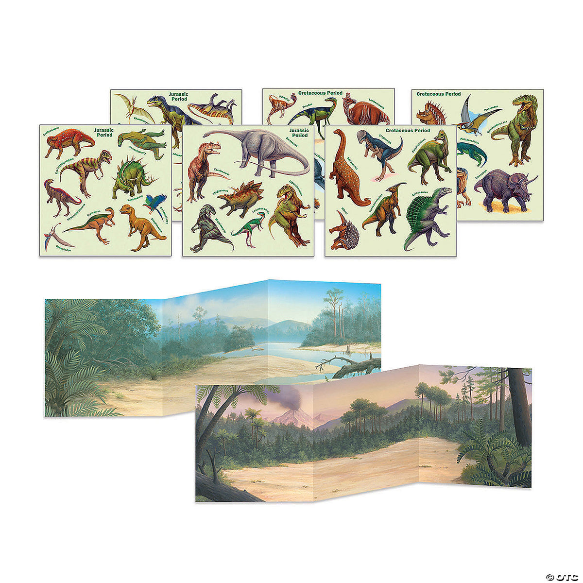 Dinosaur Reusable Sticker Tote