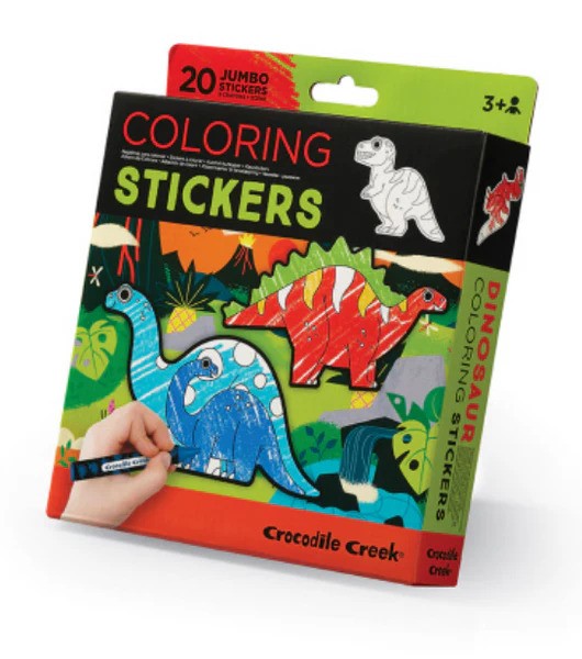Dinosaurs Coloring Sticker Set