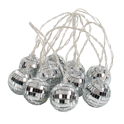 Disco Mirror Ball String Lights