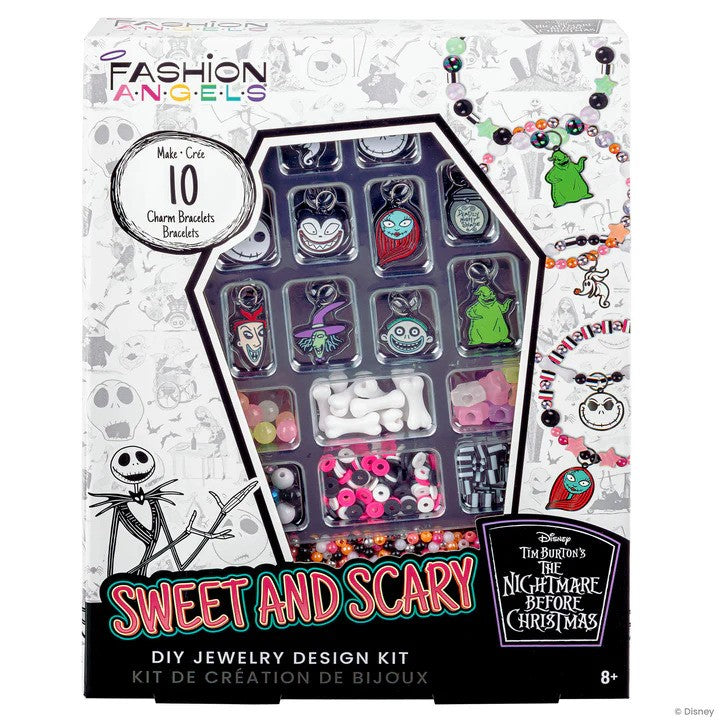 Disney Tim Burton's The Nightmare Before Christmas Sweet and Scary Jewelry Kit
