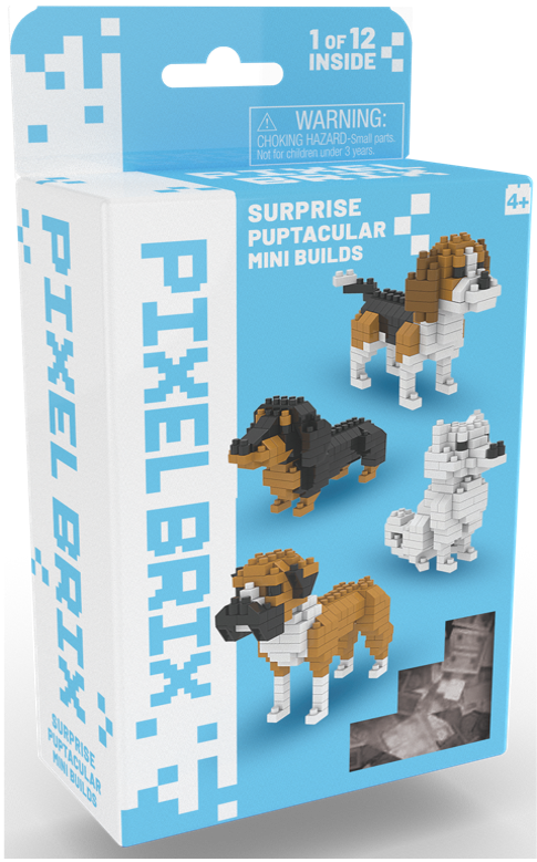 Dogs Pixel Worx Surprise Mini Builds