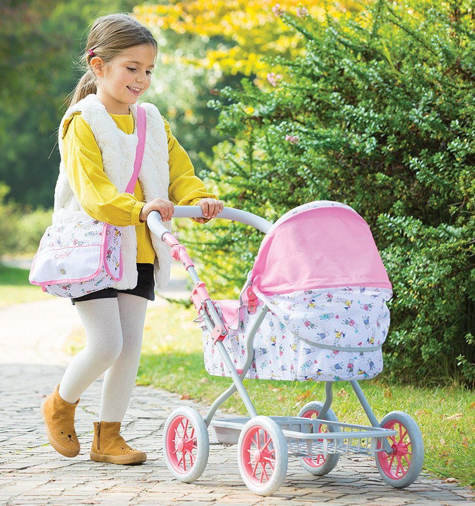 Doll Carriage and Nursery Bag