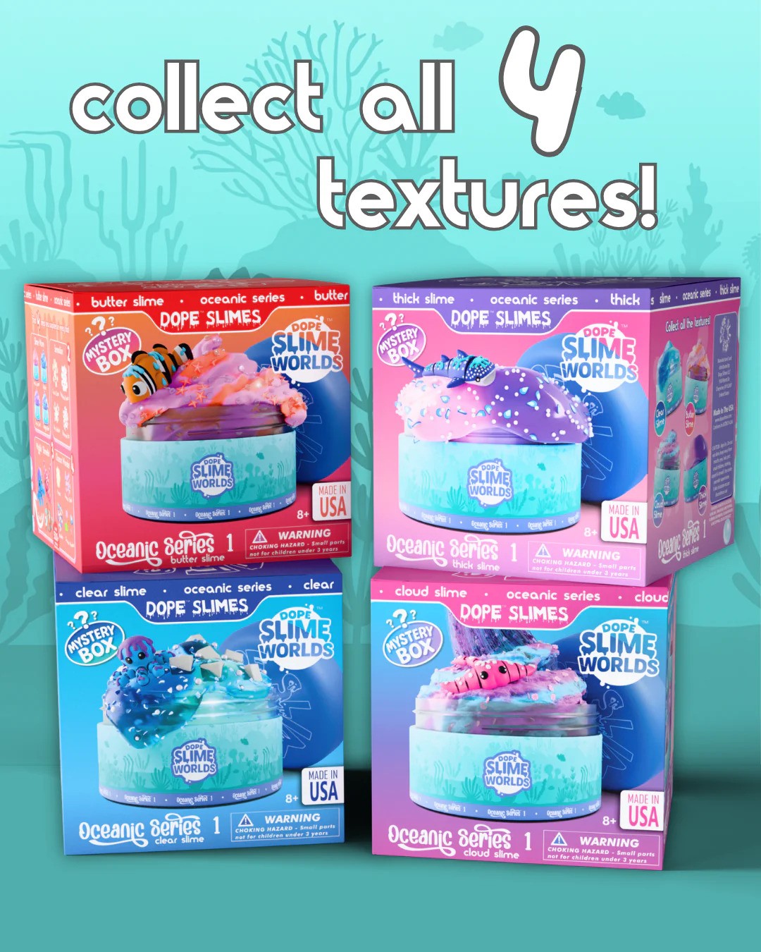 Dope Slime Worlds - Oceanic Series 1 Blind Box