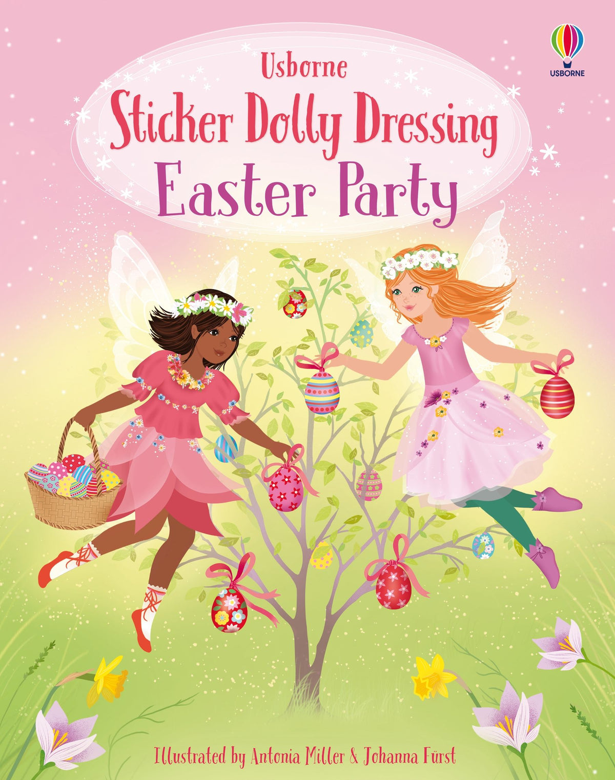 Easter Party Sticker Dolly Dressing