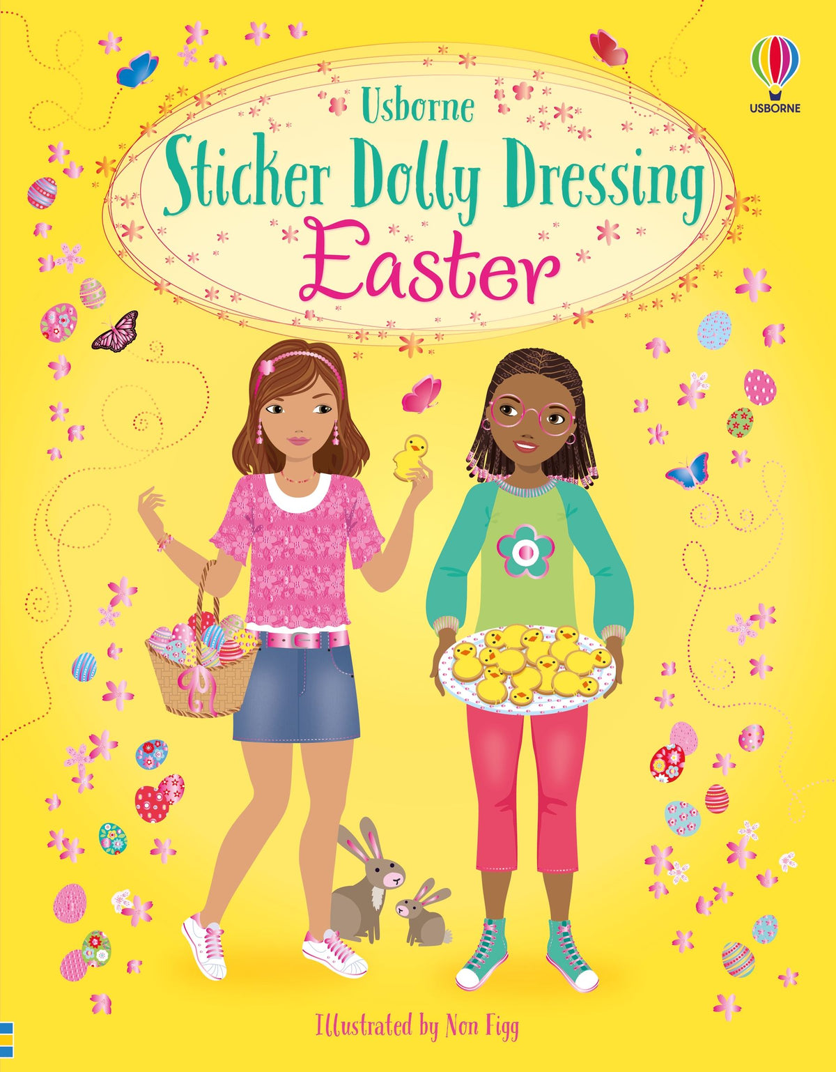 Easter Sticker Dolly Dressing