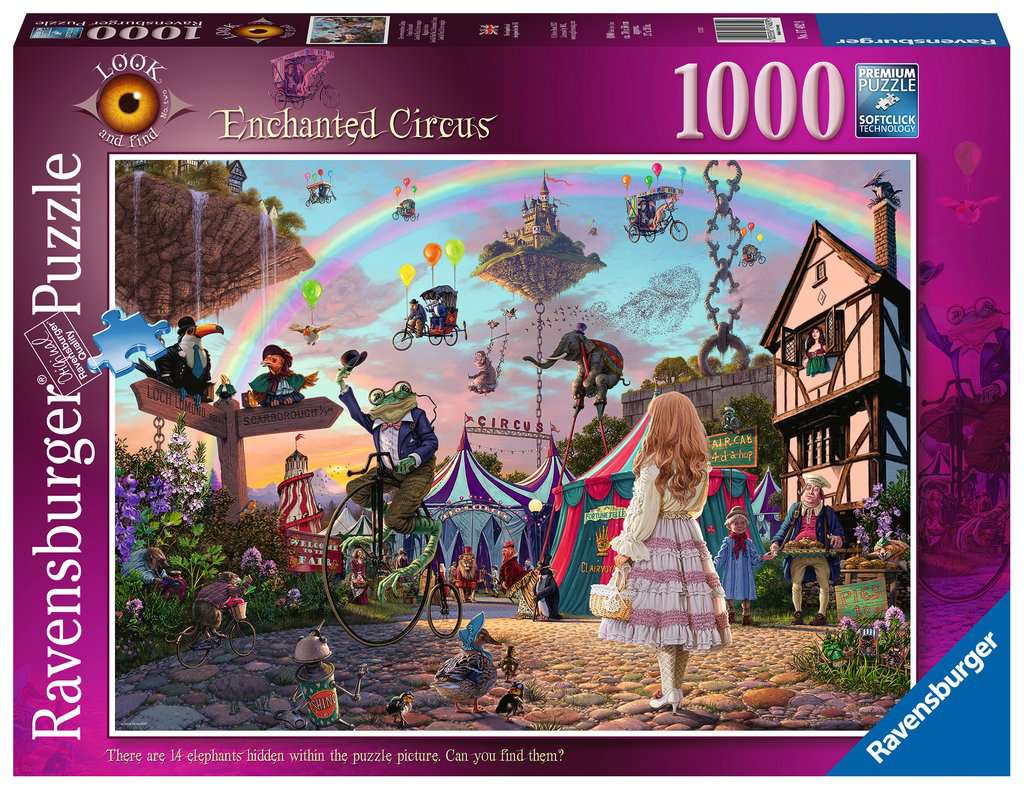 Enchanted Circus Look & Find 1000pc Puzzle