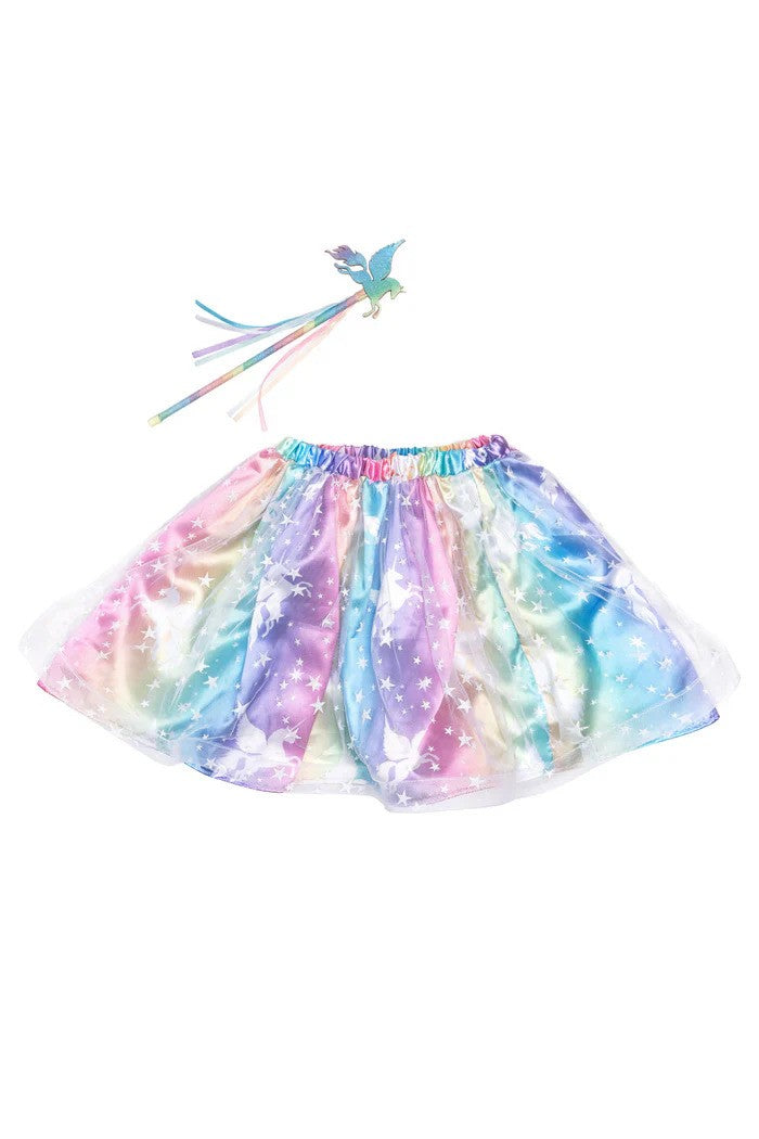 Enchanted Unicorn Skirt & Wand Set Size 4/6