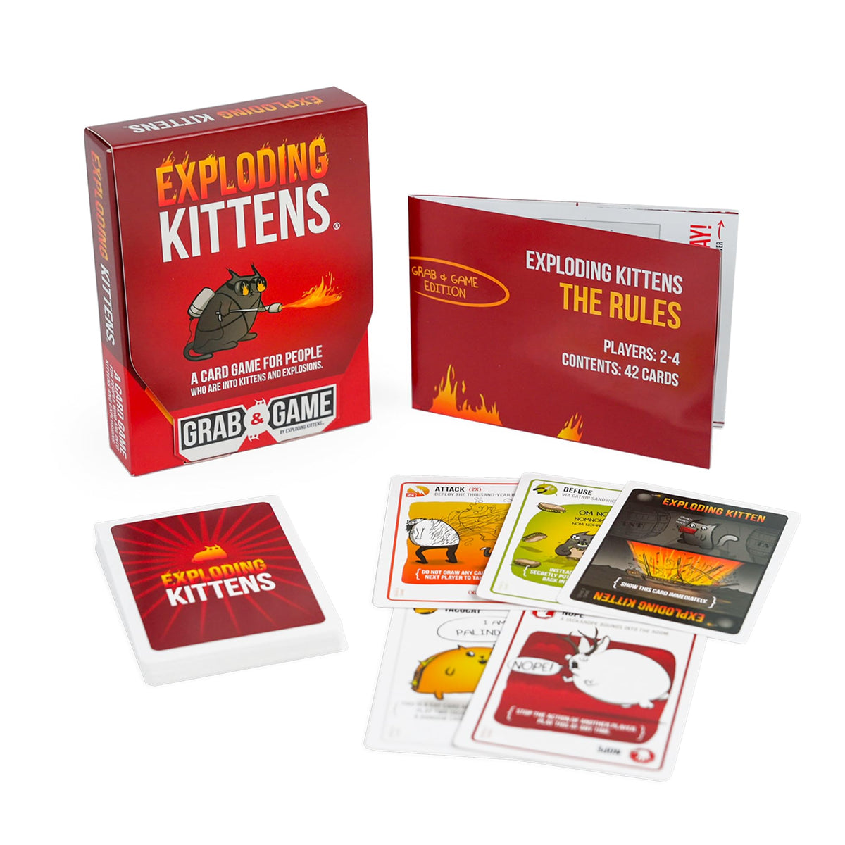 Exploding Kitten Grab & Game