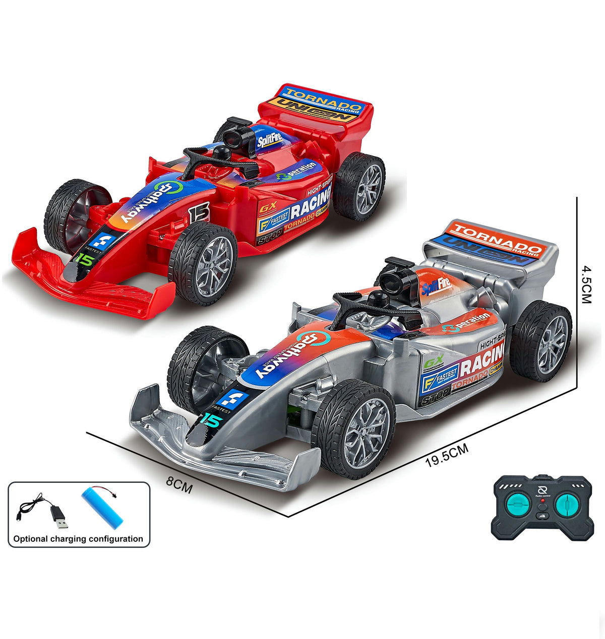 F1 Racing Miami RC Race Car