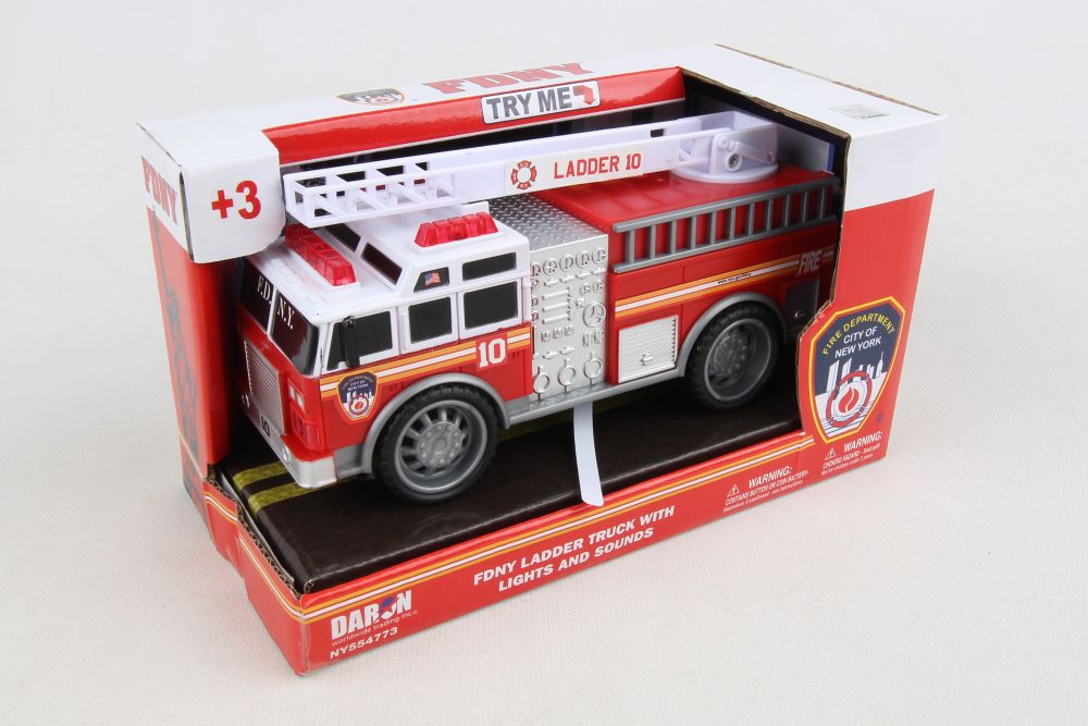 FDNY Fire Truck with Lights & Sounds