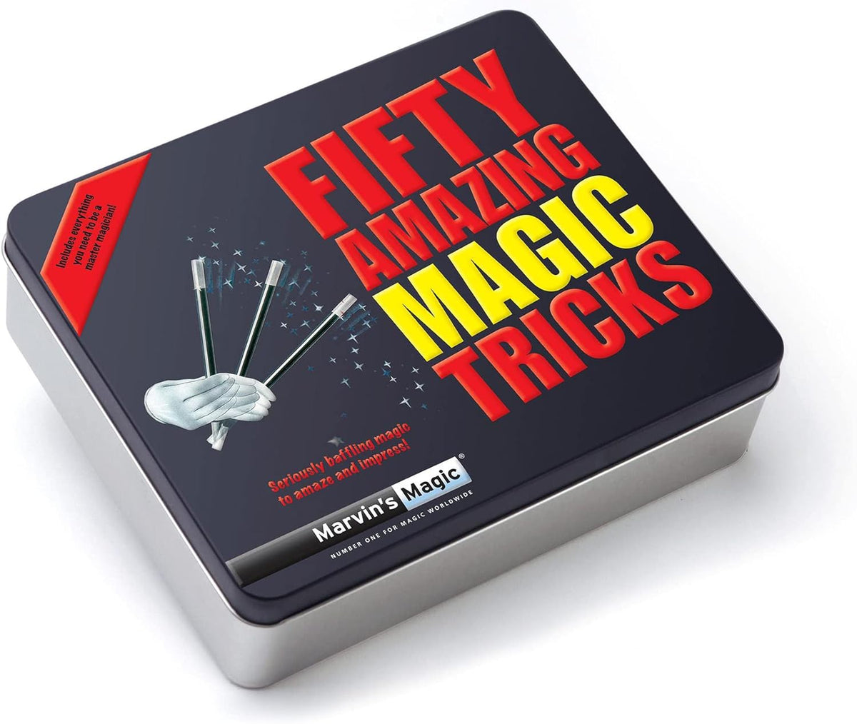 Fifity Amazing Magic Tricks Tin
