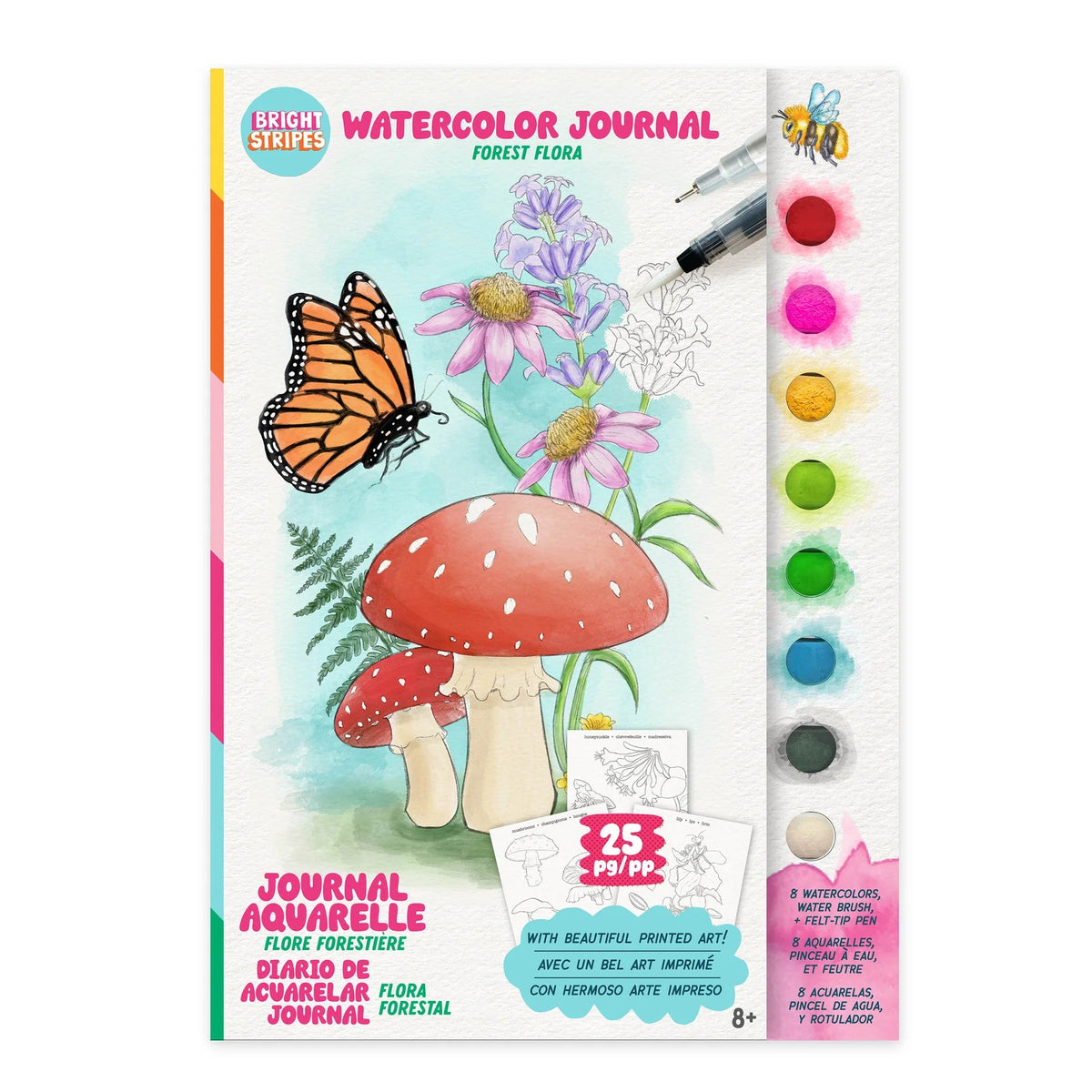 Flora Watercolor Journal