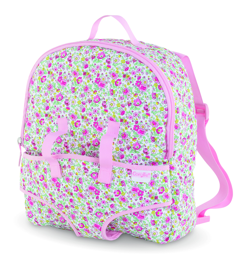 Floral Baby Doll Carrier Backpack