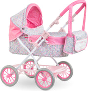 Floral Print Doll Carriage