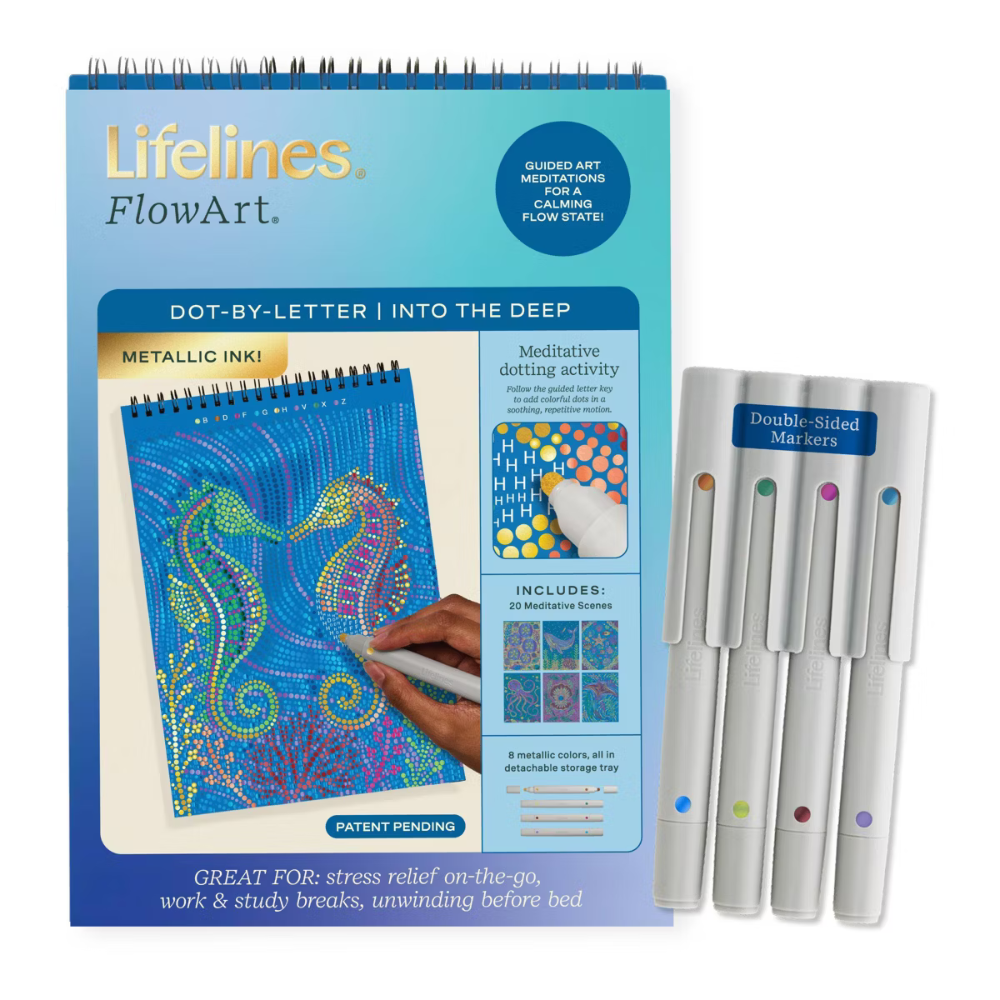 FlowArt Dot-By-Letter Metallic Ink - Into the Deep