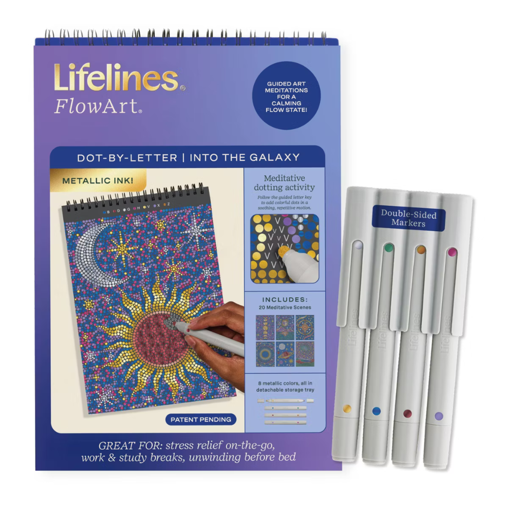 FlowArt Dot-By-Letter Metallic Ink - Into the Galaxy