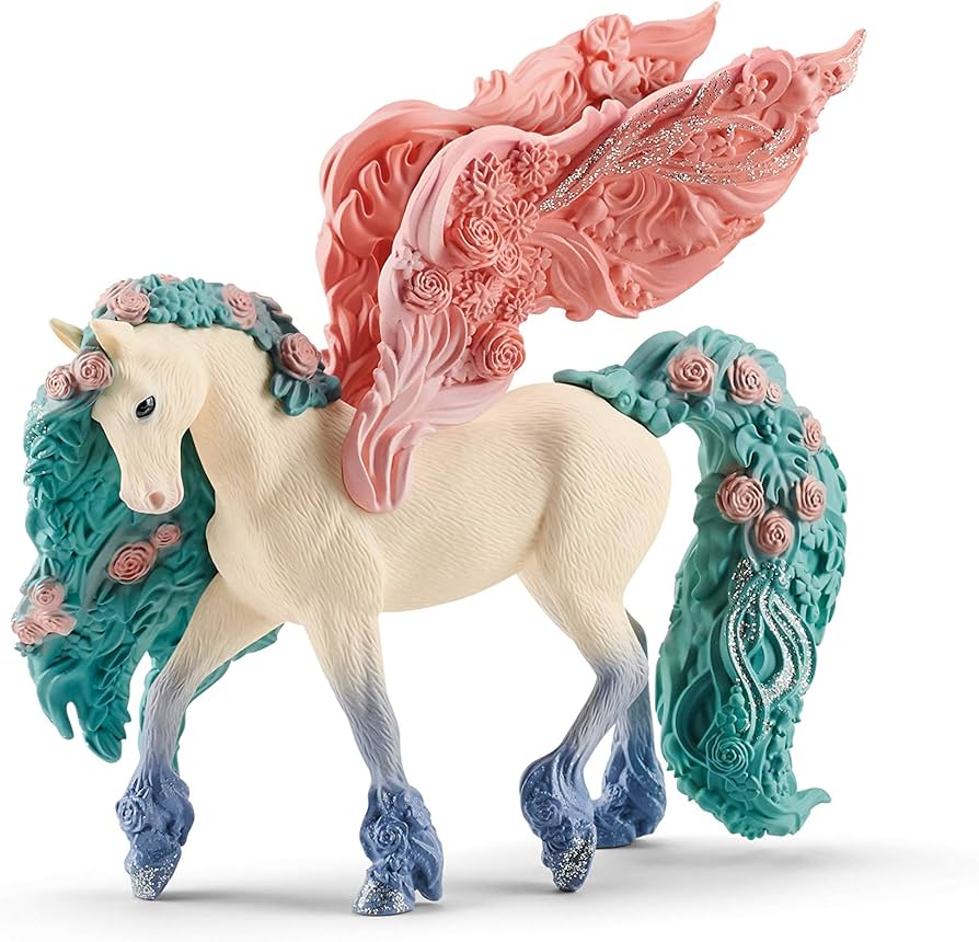 Flower Pegasus Figurine