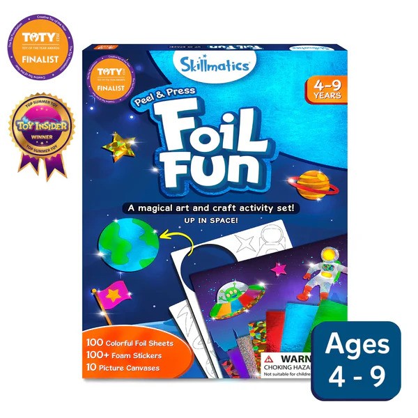 Foil Fun: Up in Space