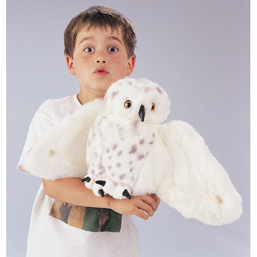 Folkmanis Snowy Owl Puppet
