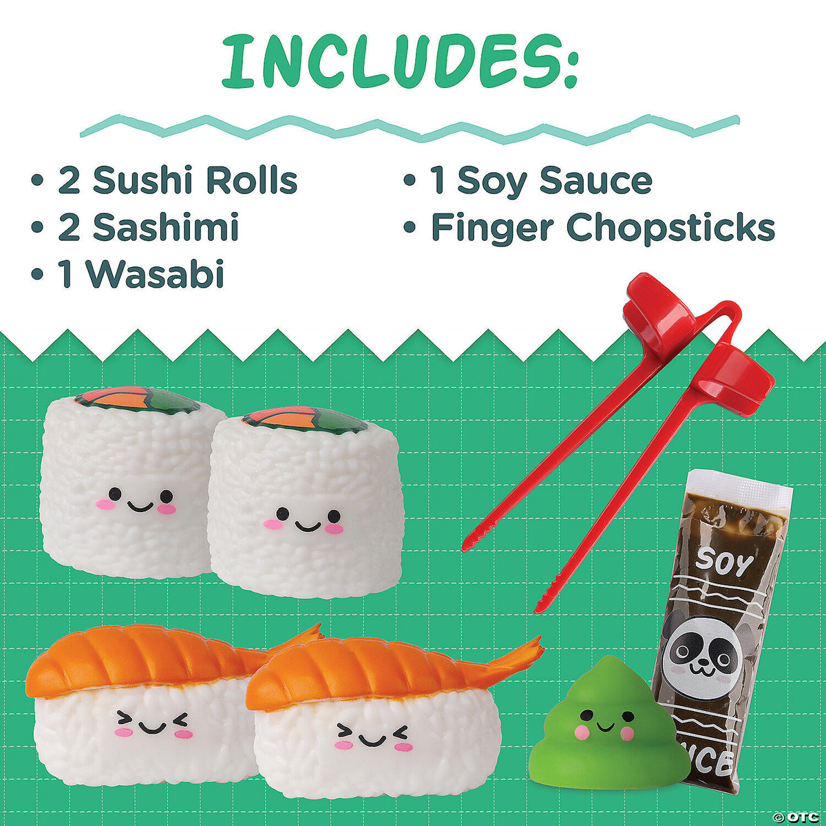 Foodie Fidgets Sushi Tray Fidgets