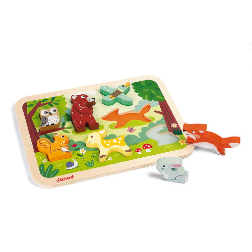 Forest Chunky Wooden Puzzle