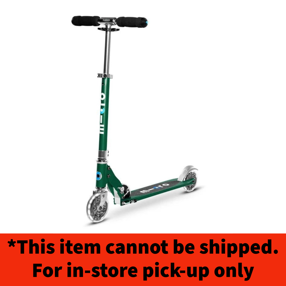 Forest Green Sprite LED Scooter