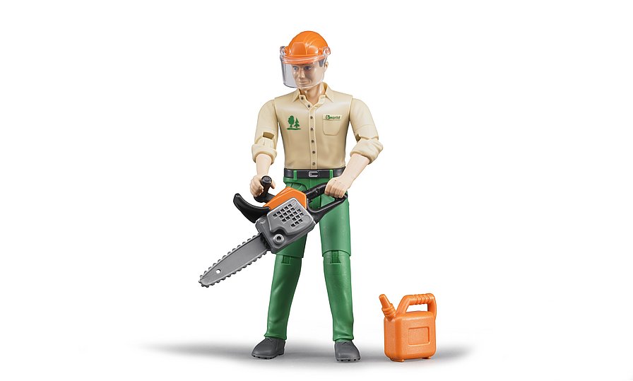 Forestry Worker w/ Accessories