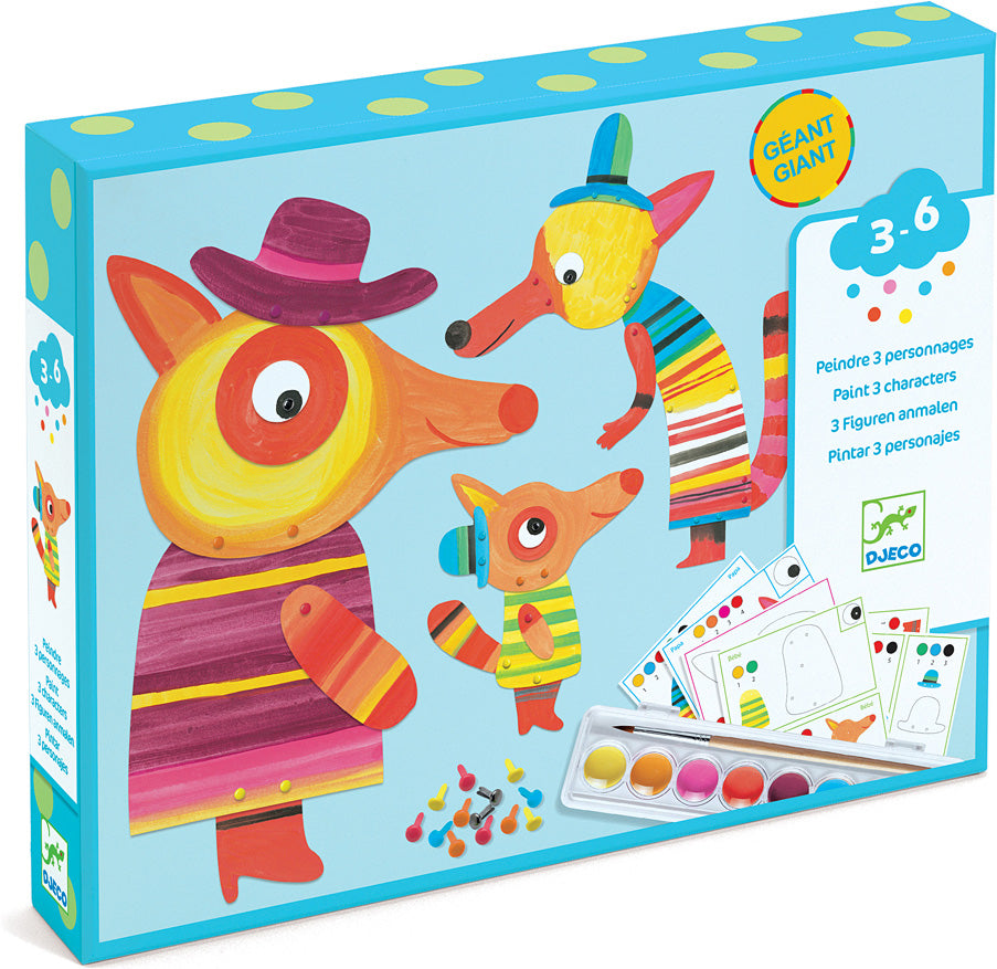 Fox Family Watercolor Kit
