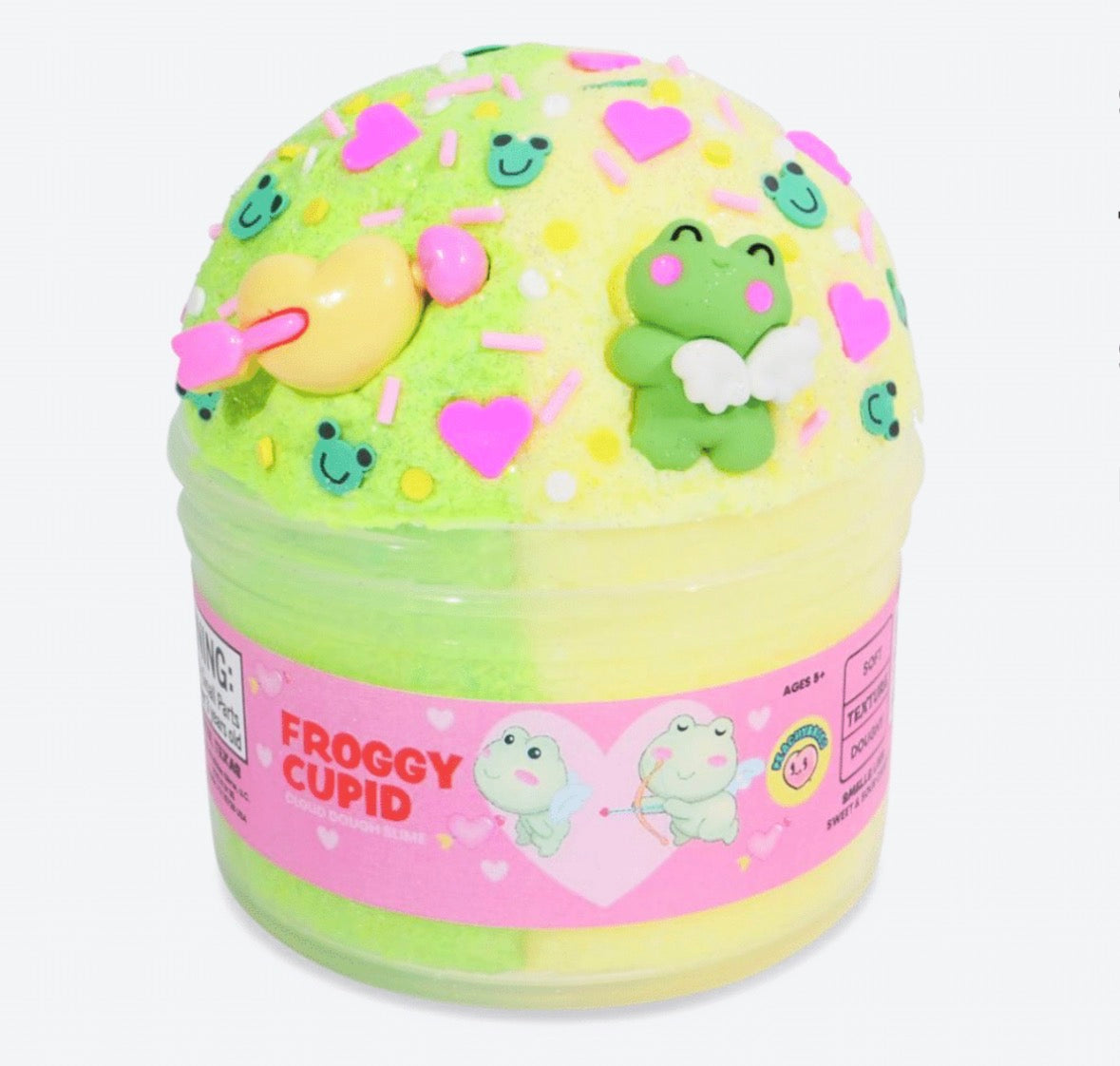 Froggy Cupid Peachybbies Cloud Dough Slime