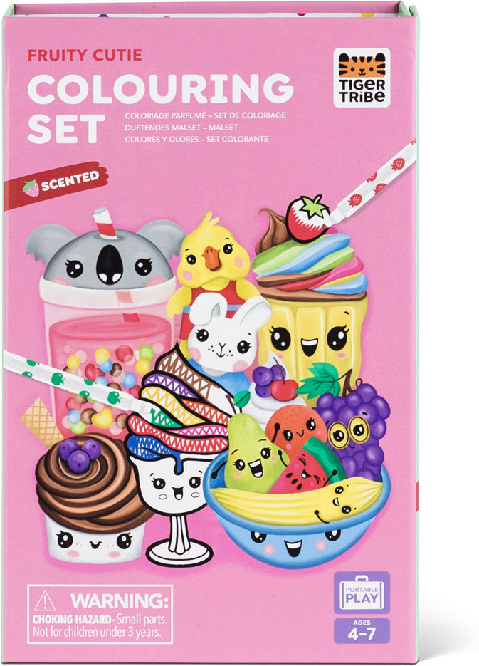 Fruity Cutie Scented Colouring Set