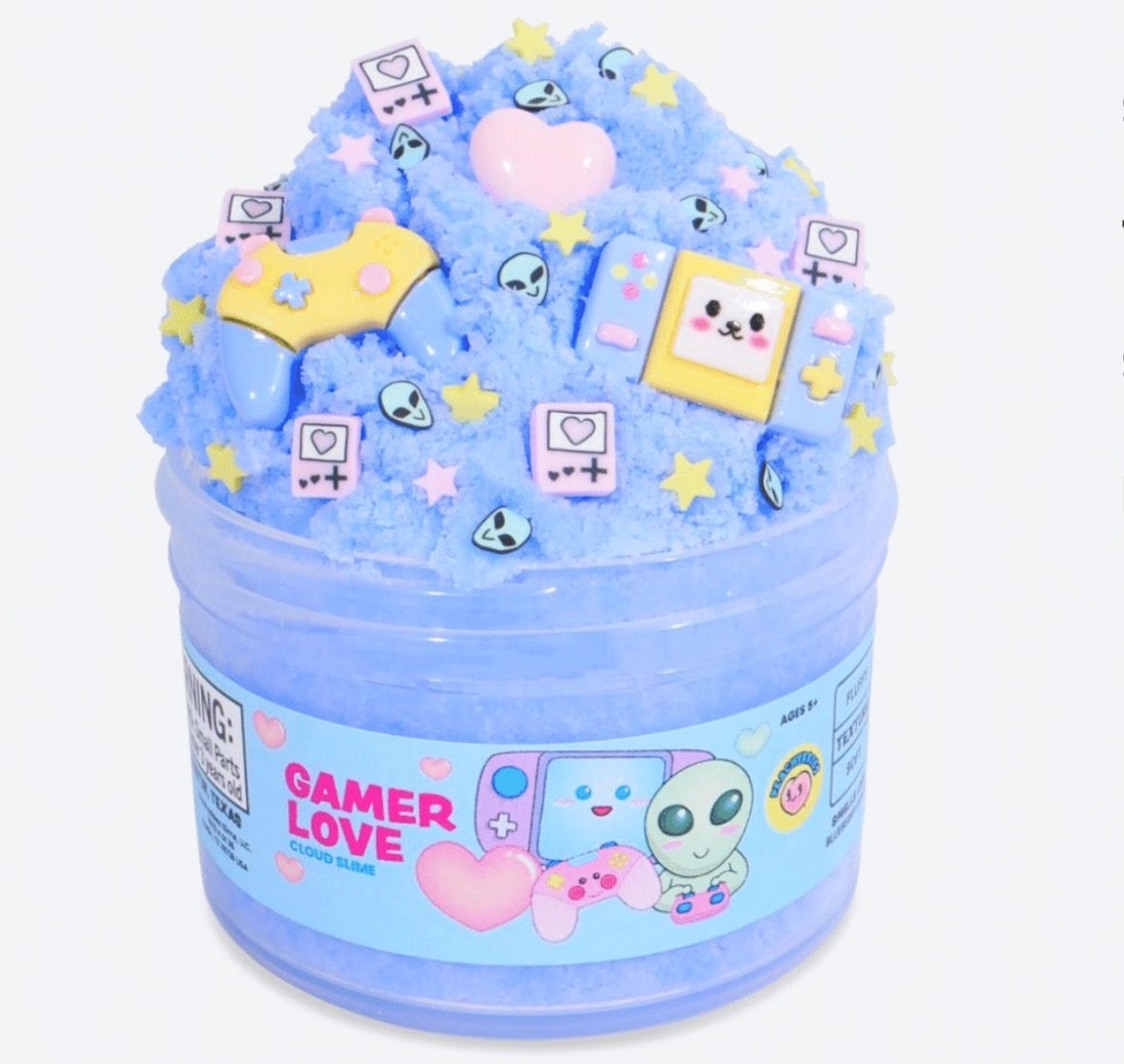 Gamer Love Peachybbies Cloud Slime