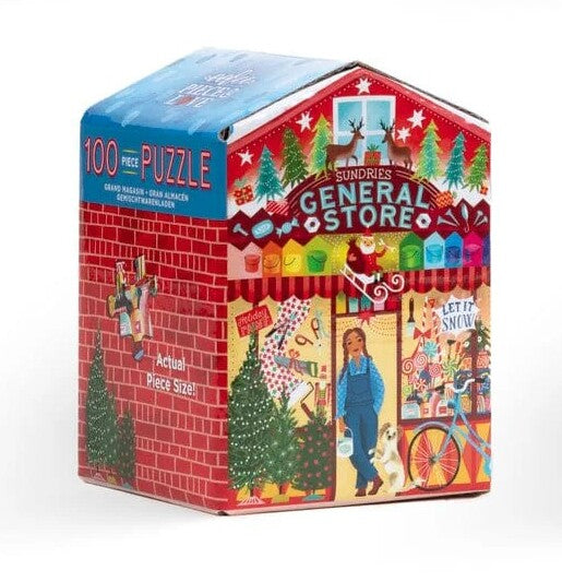 General Store Christmas Market 100pc Puzzle