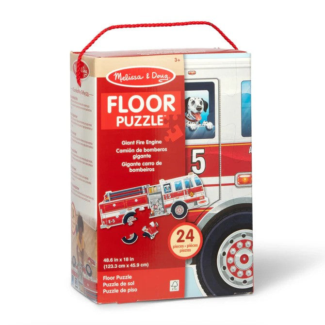 Giant Fire Truck 24pc Floor Puzzle