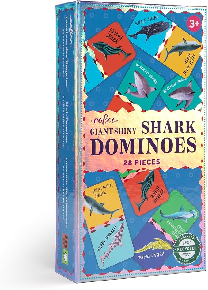 Giant Shiny Shark Dominoes