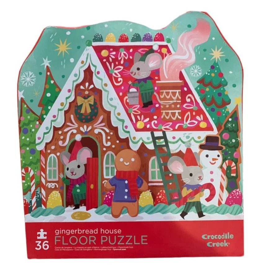 Gingerbread House 36pc Floor Puzzle