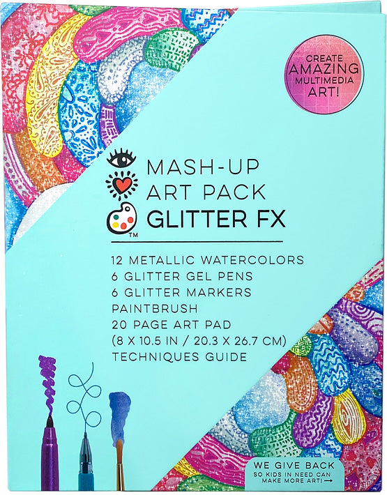 Glitter FX I Heart Art Mash Up