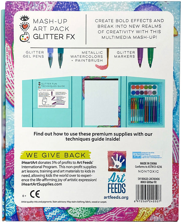 Glitter FX I Heart Art Mash Up