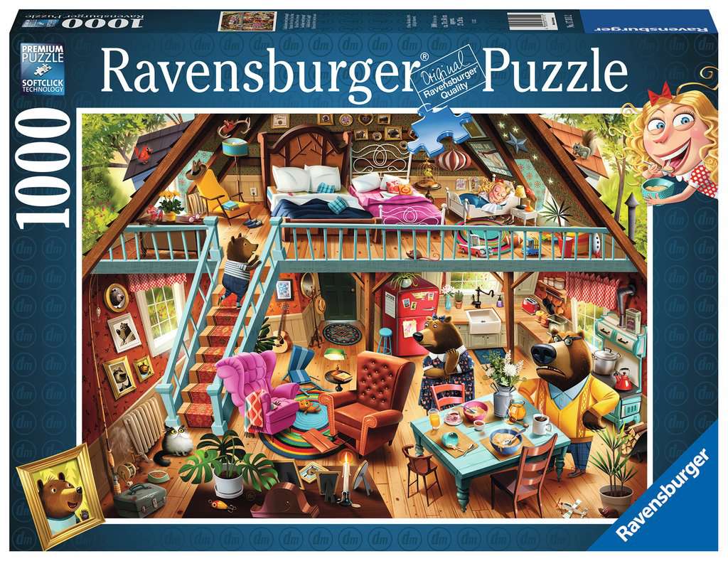 Goldilocks Gets Caught 1000pc Puzzle