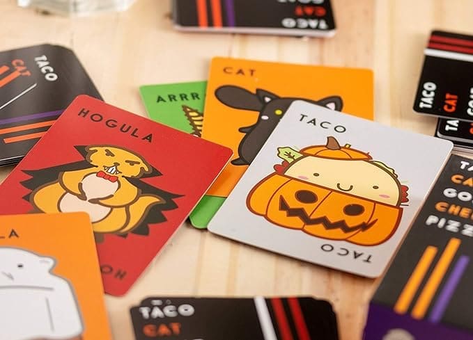 Halloween Taco Cat Goat Cheese Pizza Card Game
