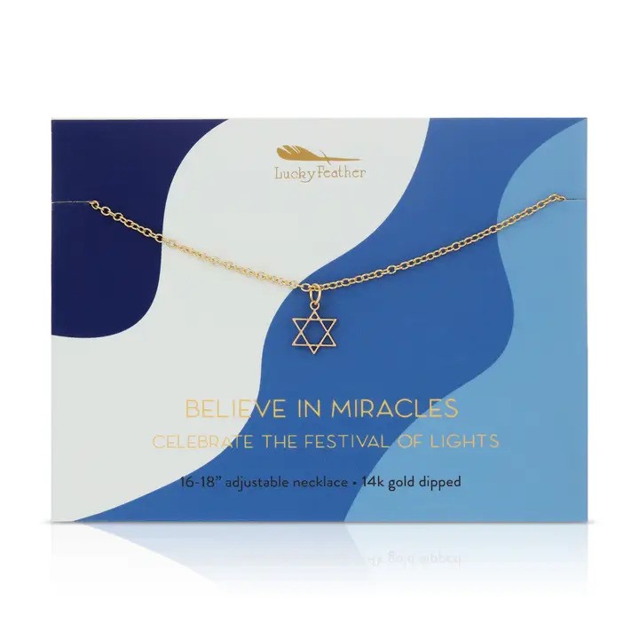 Hanukkah Star of David Necklace