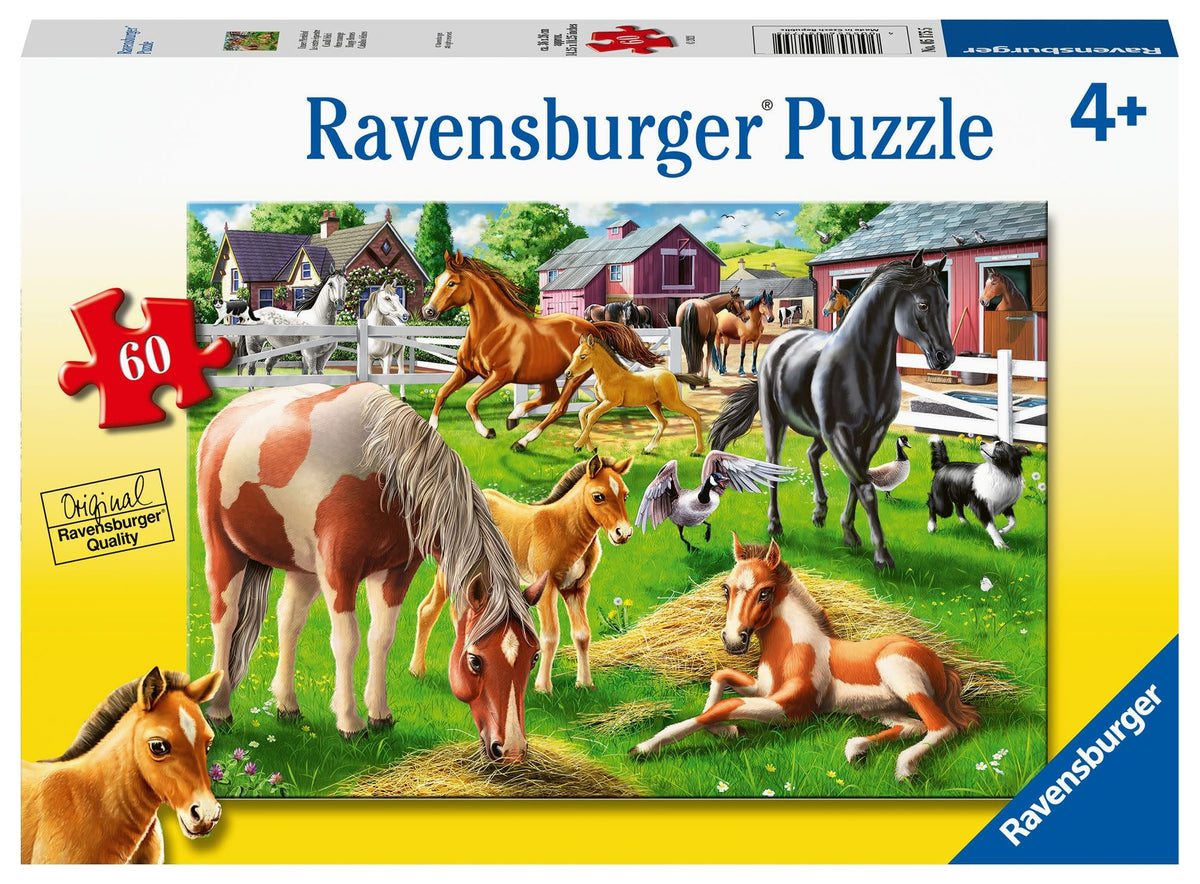 Happy Horses 60pc Puzzle