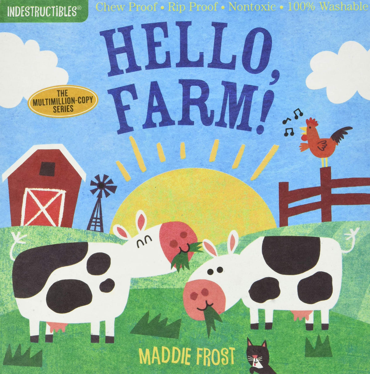 Hello, Farm! Indestructible Book
