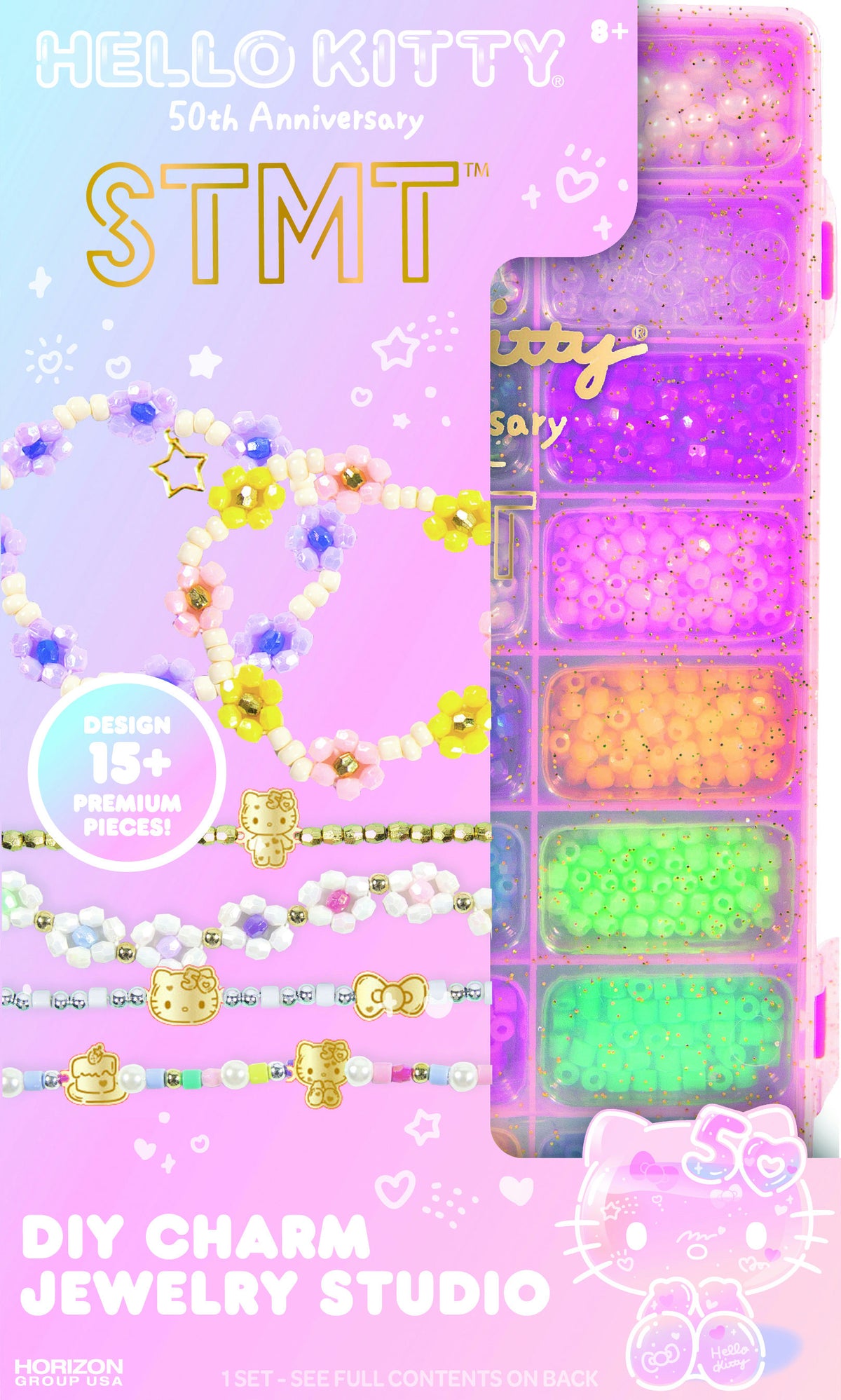 Hello Kitty 50th Anniversary STMT DIY Charm Jewelry Studio