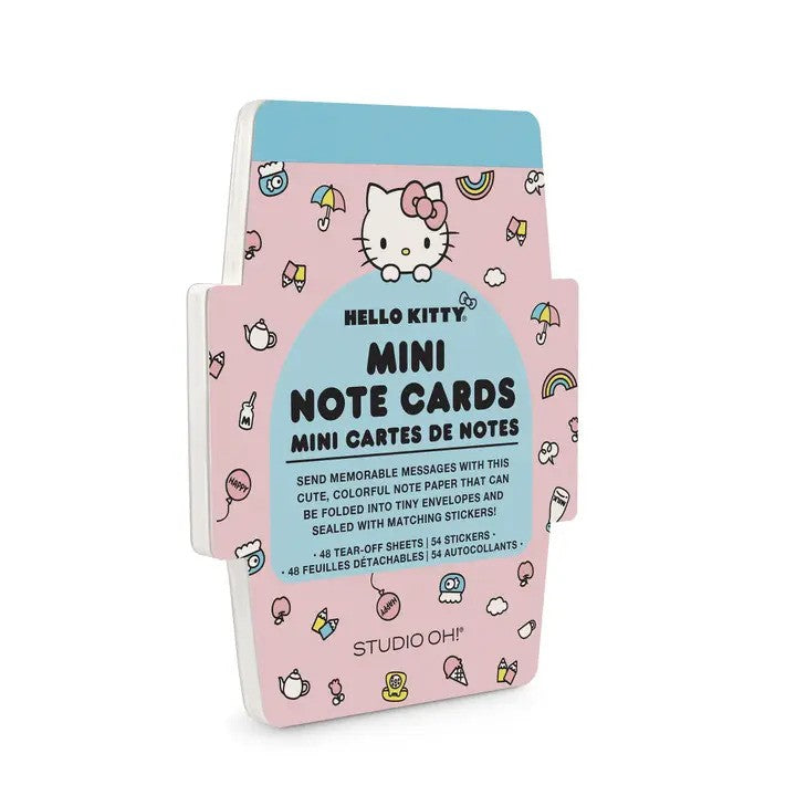 Hello Kitty Classic Pink Mini Note Cards