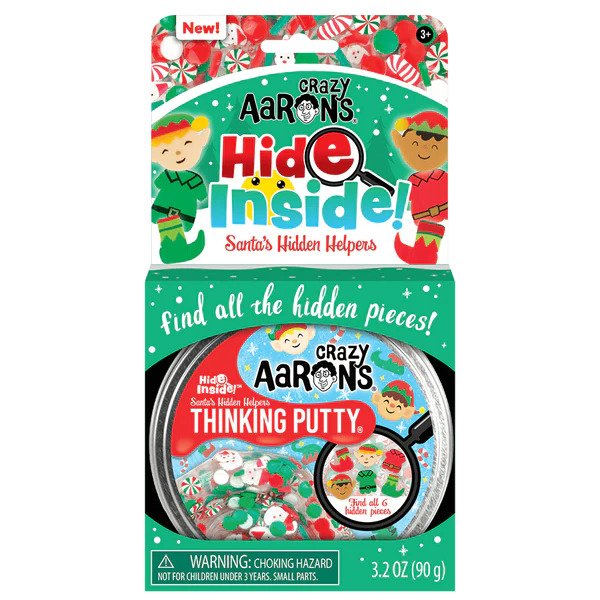 Hide Inside! Santa's Hidden Helpers Thinking Putty
