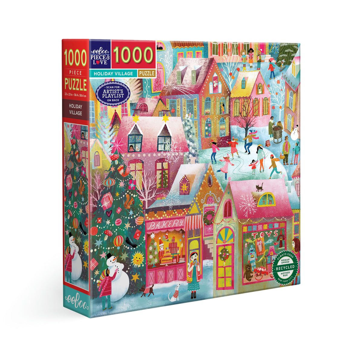 Holiday Village 1000pc Puzzle