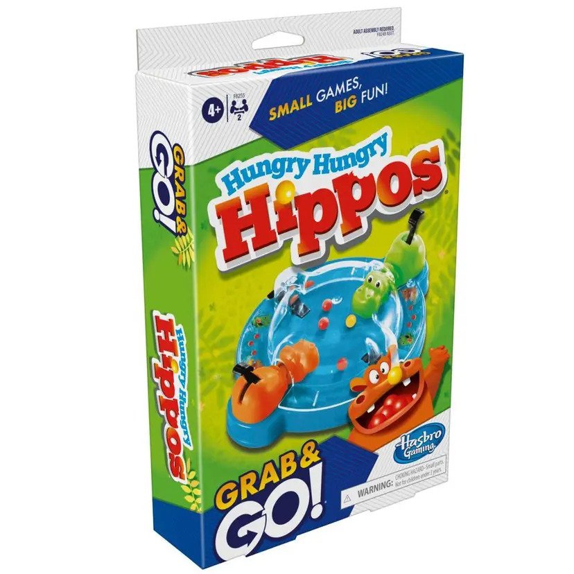 Hungry Hungry Hippos Grab & Go Game